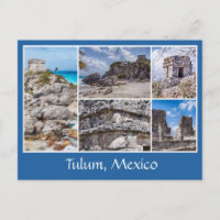Tulum, Mexico postcard