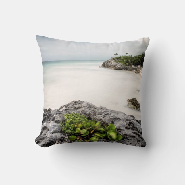 Tulum Throw Pillow (Front)