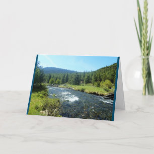 Tumalo Creek, Bend, Oregon Card