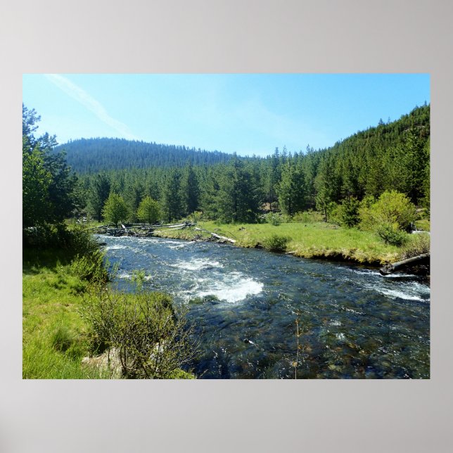 Tumalo Creek, Oregon Poster (Front)
