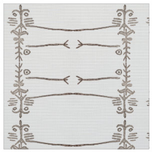 Tumalo Creek Trail Petroglyphs White Fabric