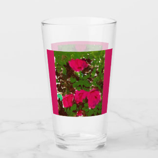 Tumbler en verre Bed of Roses