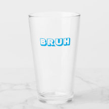 TUMBLER EN VERRE "BRUH"