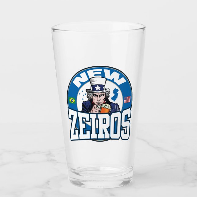 Tumbler en verre de New Zeiros (Devant)