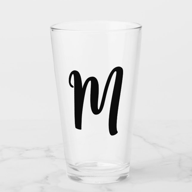 TUMBLER EN VERRE MONOGRAMME (Devant)