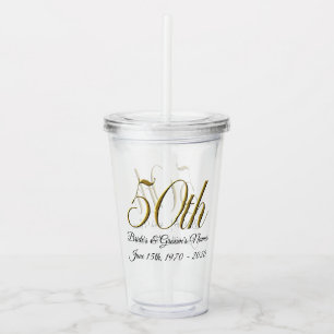 Tumbler - Personalized 50th Wedding Anniversary