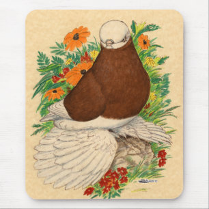 Tumbler: Red Bald Muffed Mouse Pad