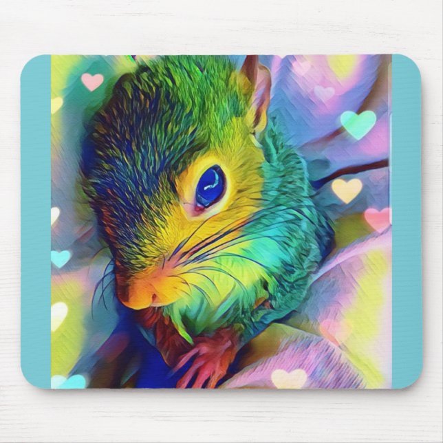 Tumbleweed surrounded by love mousepad (Front)