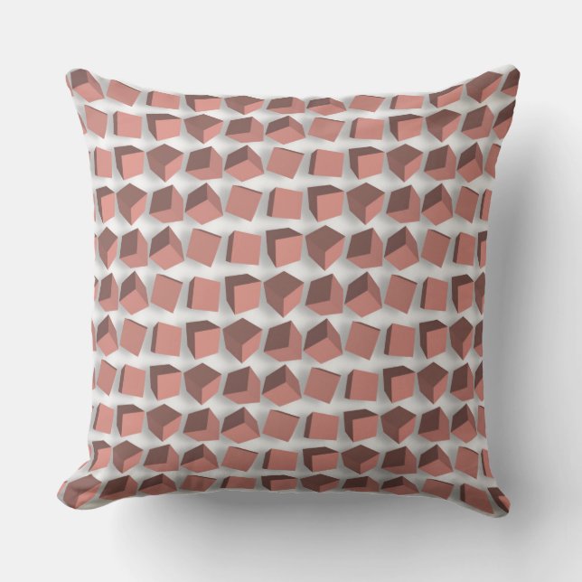 Tumbling Boxes Outdoor Pillow (Front)