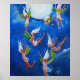 Tumbling Fairies Just for fun Poster