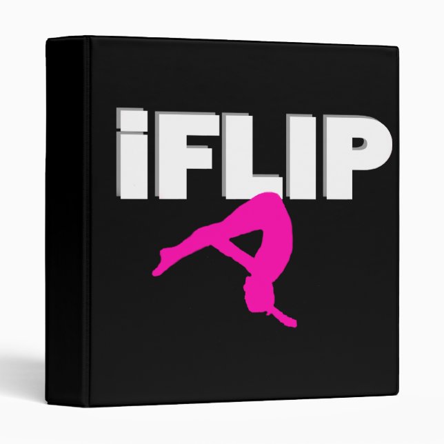 Tumbling gymnast binder (Front/Spine)