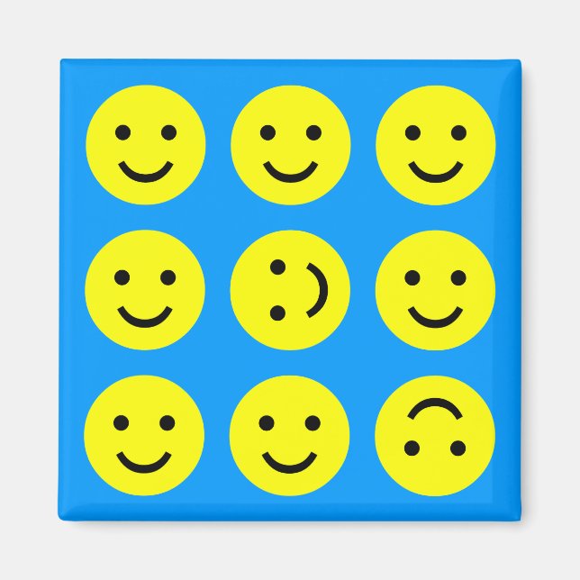 Tumbling - On Mid-Blue Magnet (Front)