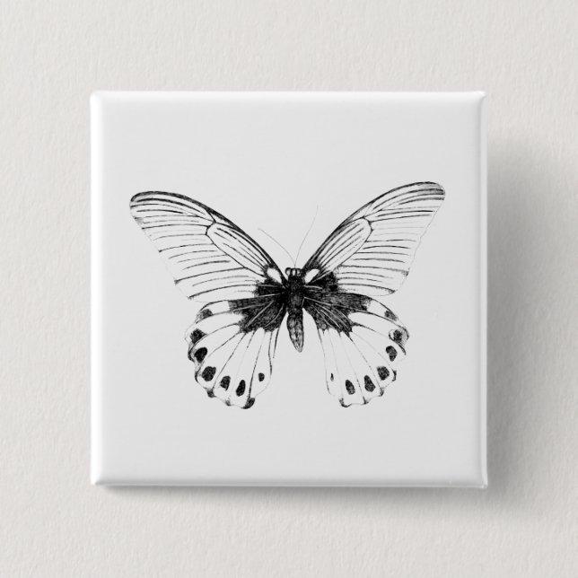 Tumblr Art Square Button (Front)