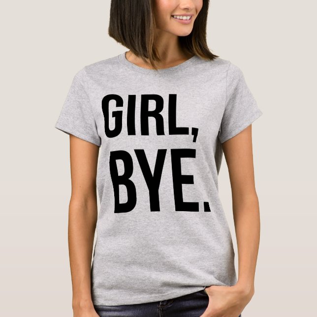 Tumblr T-shirt fille au revoir (Devant)