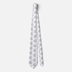 Tumbs up pen drawing tie