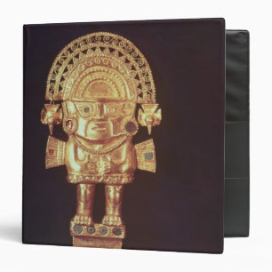 Tumi or ceremonial knife in shape of Naylamp Binder