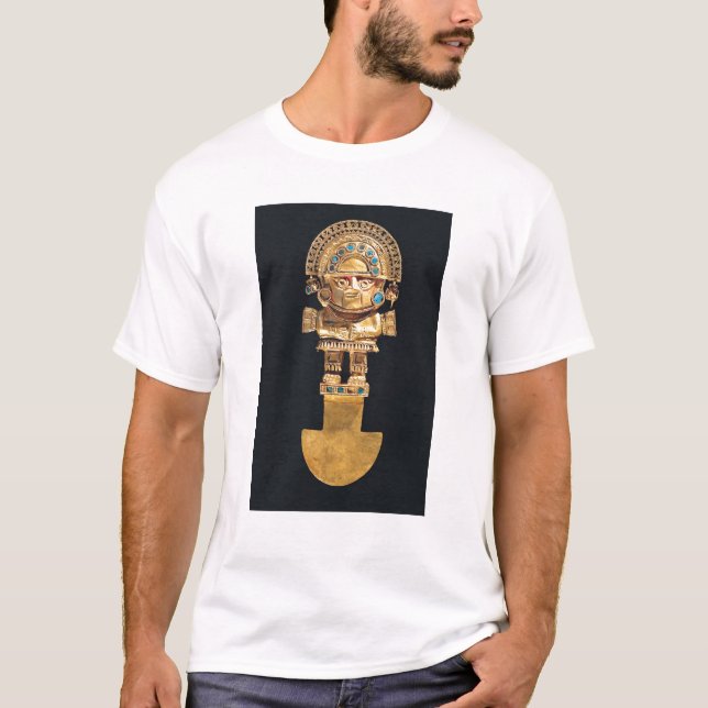 Tumi or ceremonial knife in the shape of T-Shirt (Front)