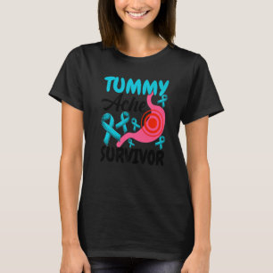 Tummy Ache Survivor Stomach Ache Recovery  3 T-Shirt