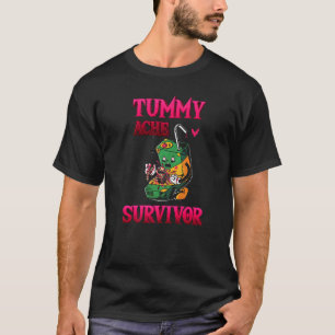 Tummy Ache Survivor stomach hurt T-Shirt
