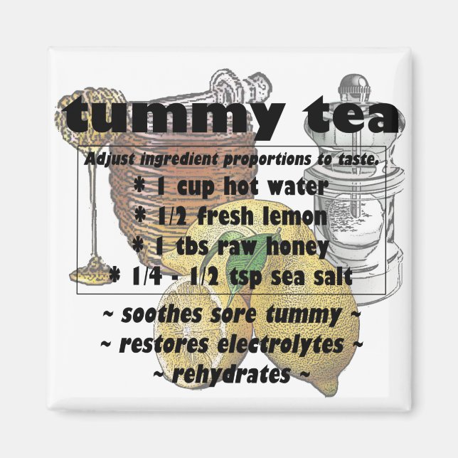 Tummy Tea Magnet (Front)