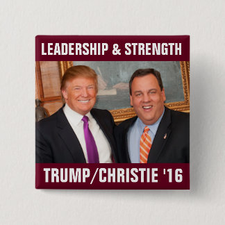 Tump/Christie 2016 2 Inch Square Button