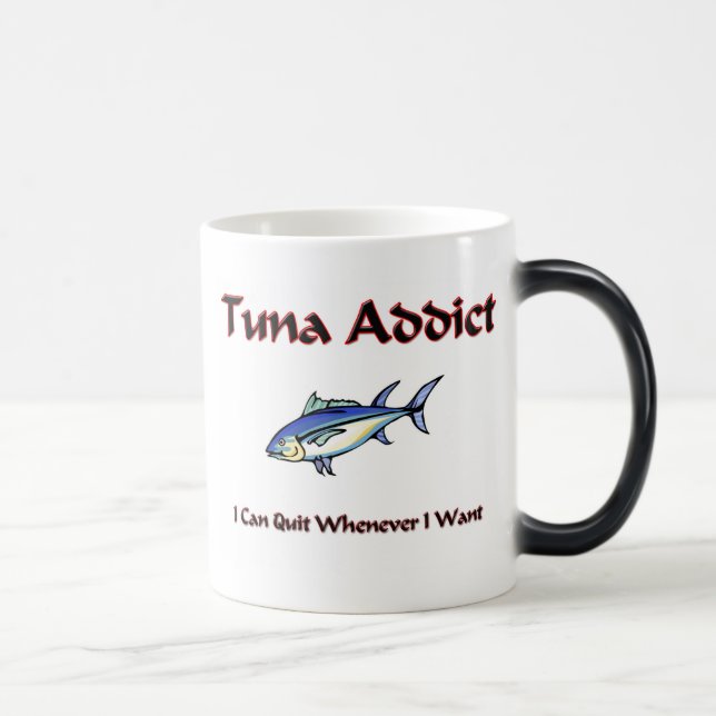 Tuna Addict Magic Mug (Right)