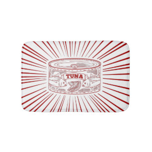 Tuna Fish Bath Mat