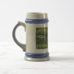 tuna fish fishilng beer stein