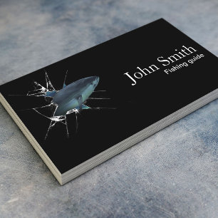 Tuna Fishing Guide Professional Business Card