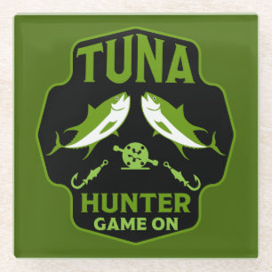 Tuna Game Fishing Glass Coaster
