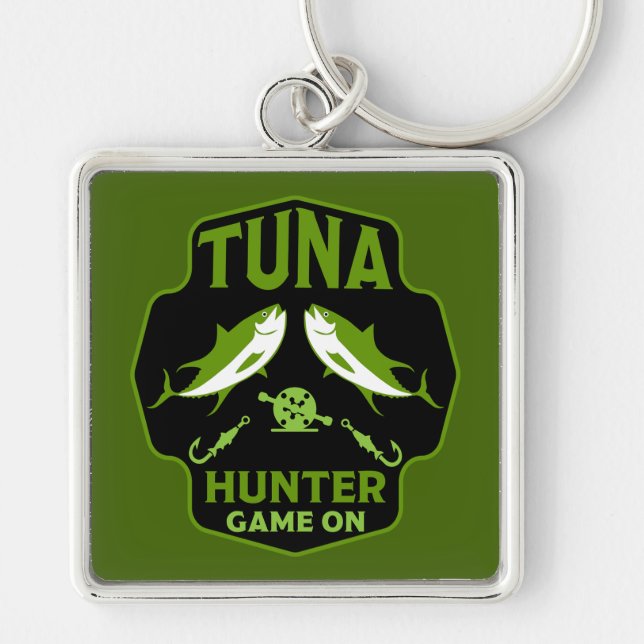 Tuna Game Fishing Keychain (Front)