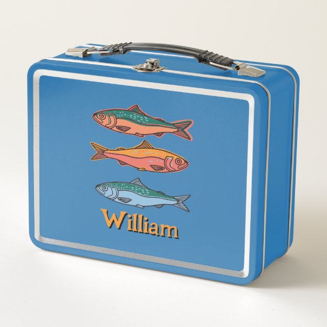 Tuna Kids Metal Lunch Box (Front)