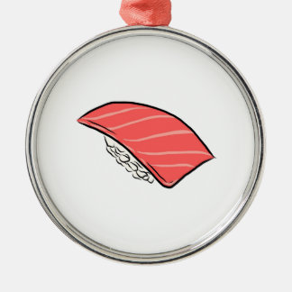 Tuna Sashimi Sushi Otoro Fatty Tuna Rice Japanese Metal Ornament