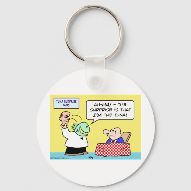 tuna surprise I'm waiter Keychain (Front)