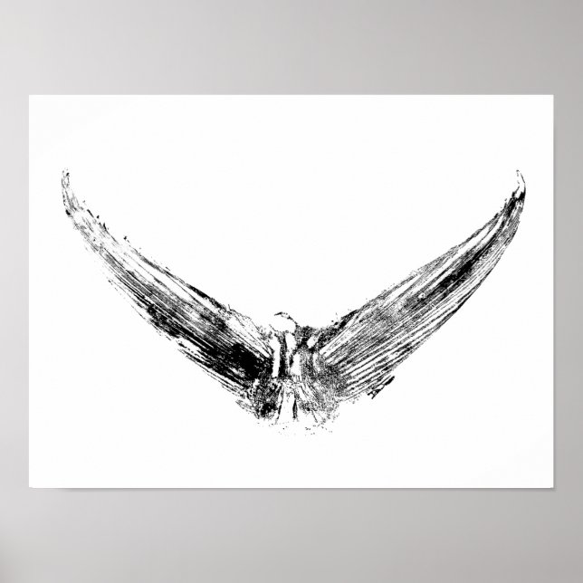 Tuna Tail Impression Art Poster (Front)