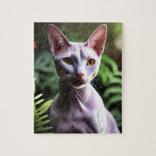 Tuna The Hairless Cat, Jigsaw Puzzle