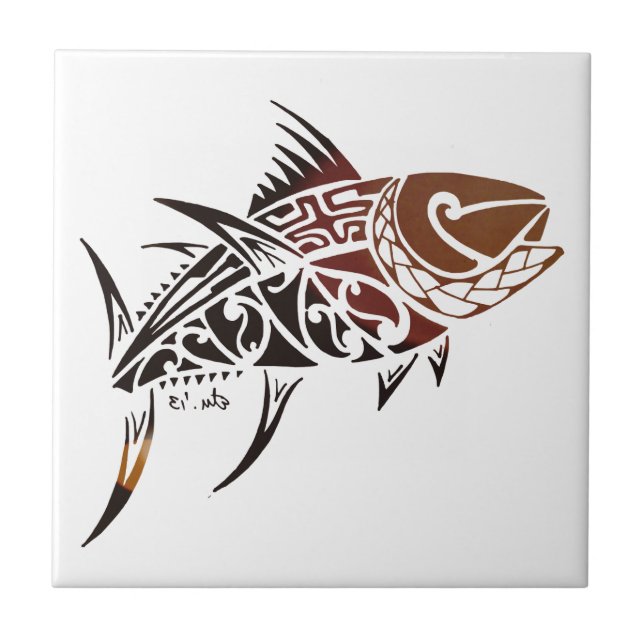 Tuna Tile (Front)