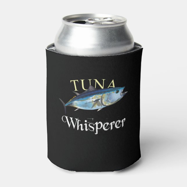 Tuna Whisperer Dark Coloured Can Cooler (Can Front)