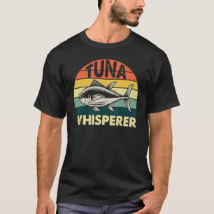 Tuna Whisperer, Tuna Day Tuna Fishing, Vintage Tun T-Shirt