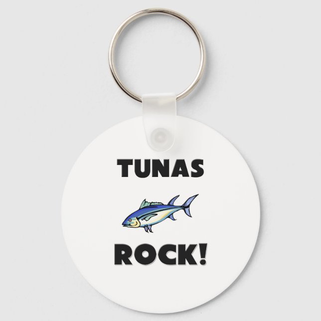 Tunas Rock Keychain (Front)