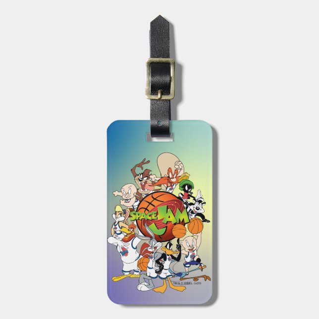 TUNE SQUAD™ Group SPACE JAM™ Logo Luggage Tag (Front Vertical)
