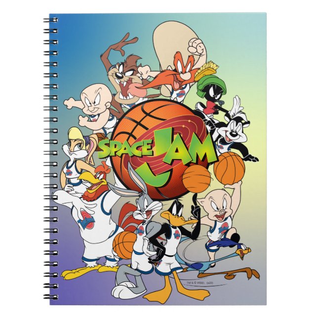 TUNE SQUAD™ Group SPACE JAM™ Logo Notebook (Front)