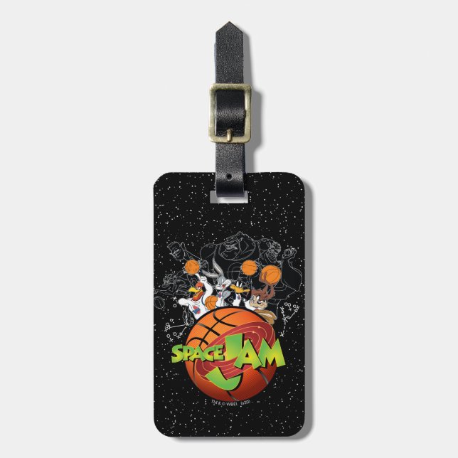 TUNE SQUAD™ & Monstars SPACE JAM™ Logo Luggage Tag (Front Vertical)
