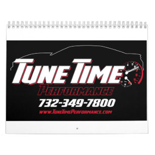 Tune Time Performance custom calendar! Calendar