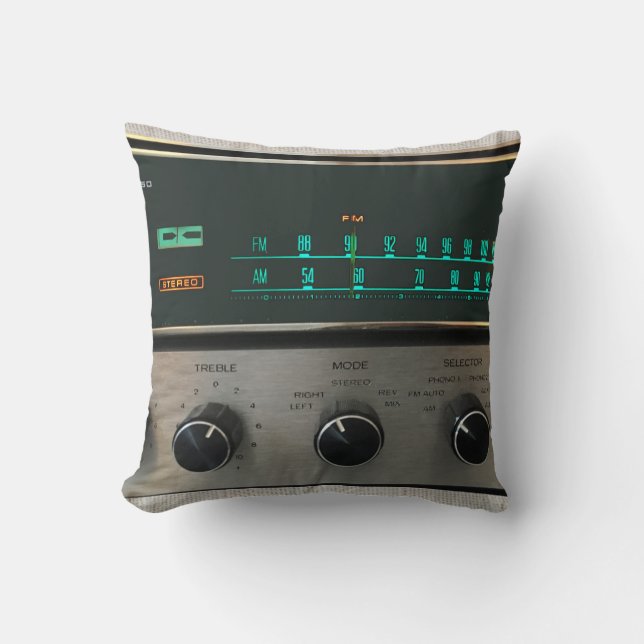 Tuner/Radio pillow (Front)