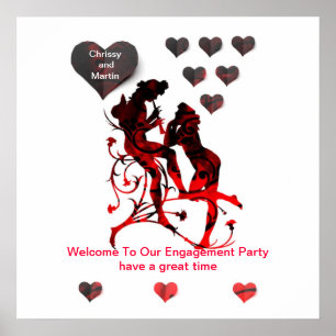 "Tunes of Love" Door Entrance Party Poster"* Poster