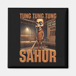 Tung Tung Tung Sahur Ai Monster Italian Brainrot K Magnet