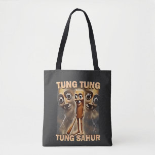 Tung tung tung sahur Brainrot Meme Tote Bag