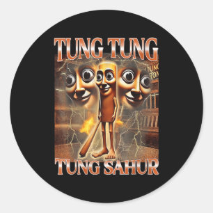 Tung Tung Tung Sahur  Classic Round Sticker