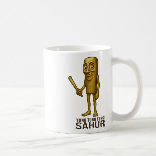 Tung Tung Tung Sahur - Funny Italian Brainrot Kids Coffee Mug
